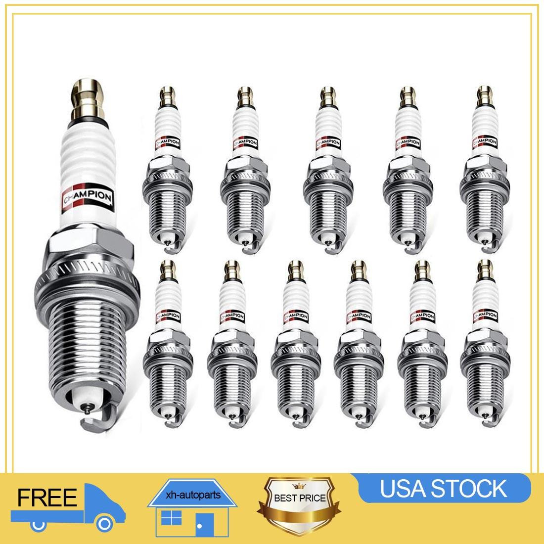 Champion Spark Plug 12X Spark Plug For Aston Martin DB7 XH