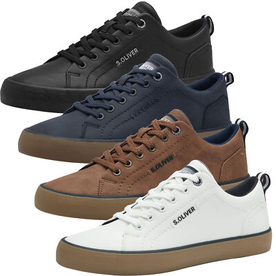 s.Oliver Herren Sneaker Schnürer Retro Halbschuhe 5-13606-44