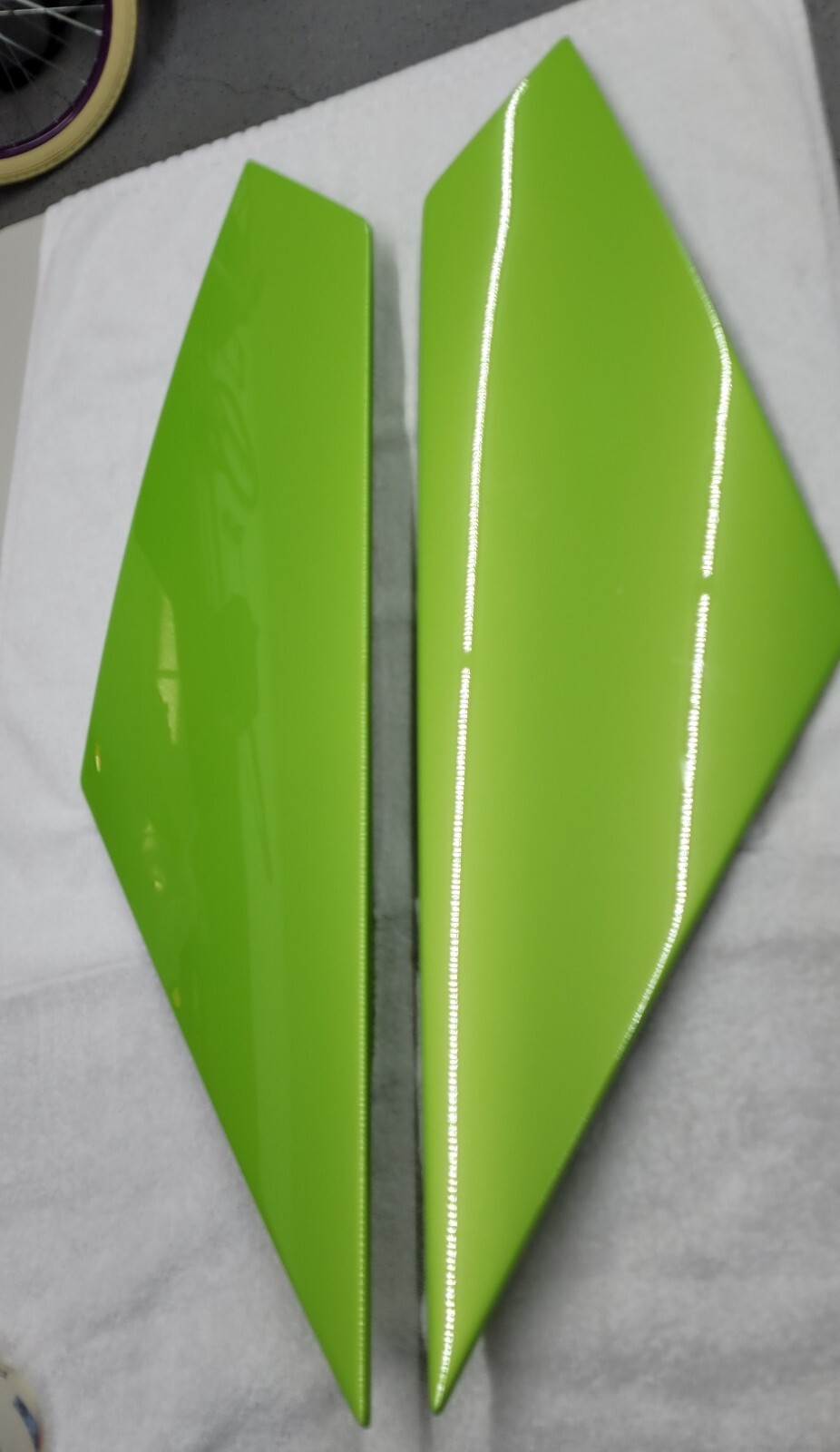 LAMBORGHINI AVENTADOR WING AIR INTAKE ASSEMBLY OEM LH & RH 470119264B 470119263B
