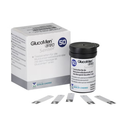 Glucomen Areo Blutzucker Teststreifen 50 Stck. MHD 2.1.2026