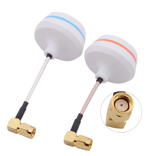 Recht Winkel SMA Weiblich Antenne Gains FPV Antenne Foto RC Flugzeug 1 Pair 16AN