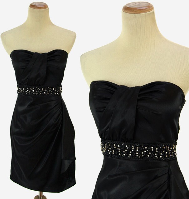 windsor black short dress