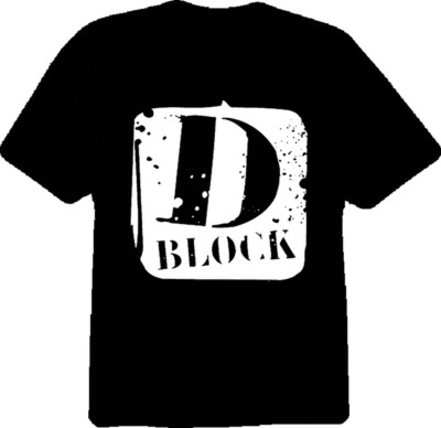 D-Block Rap Logo T Shirt