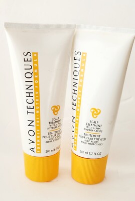 Avon Scalp Treatment Advance Techniques Hair Conditioning New NOS Set of 2