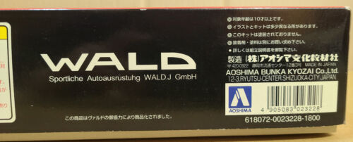 Aoshima WALD ARISTO 3.0V JZS147 TOYOTA VIP Car Japan LEXUS GS 1/24 Model Kit - Picture 13 of 17