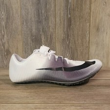 New Mens Nike Zoom Ja Fly 3 Track  Field Spikes White Black Men's 14 865633 102