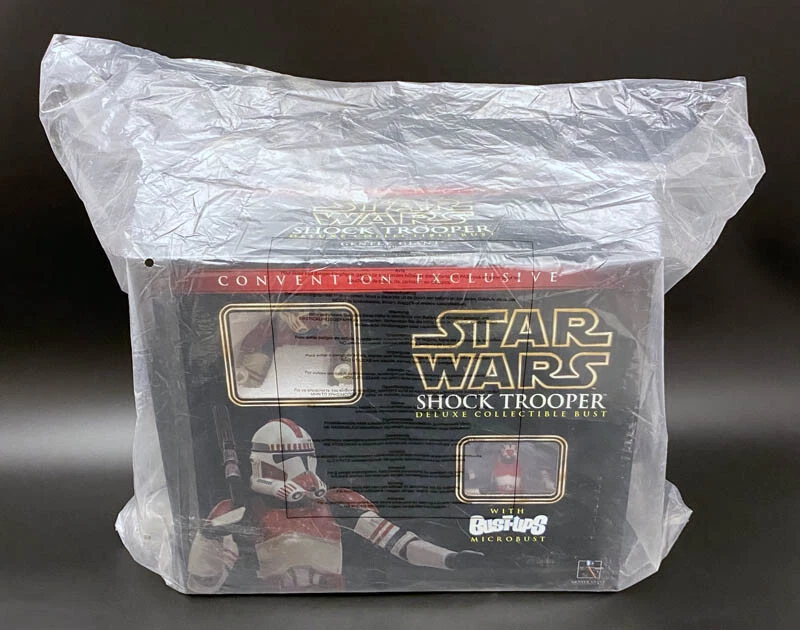 Busto de lujo Star Wars Shock Trooper Gentle Giant 2006 exclusivo SDCC NUEVO EN CAJA LE COMO NUEVO Foto 3 de 3