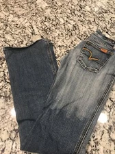 Vigoss Stretch Slim Boot Sz 1/2 Inseam 32 Embellished Stretch Jeans Womens