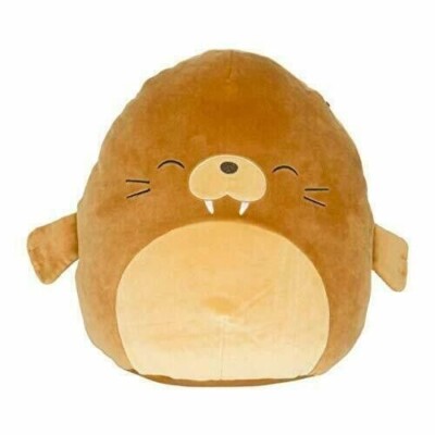 Squishmallow Bruce The Brown Walrus 8''  Sealife Authentic Kellytoy Plush NEW