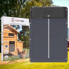 Fuzzy-Bird Solar Powered Automatic Chicken Coop Door