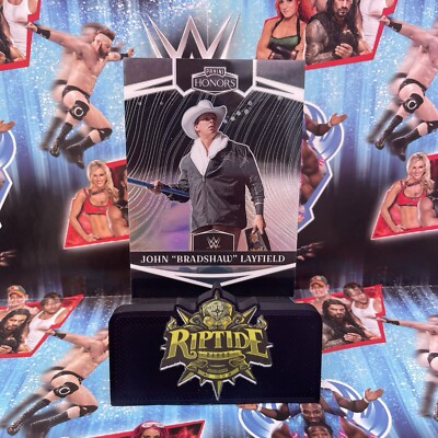 John  Bradshaw  Layfield WWE Panini Chronicles 2023 Panini Honors Silver Prizm