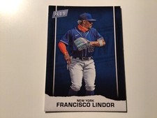 2021 Panini Father's Day Baseball Base #BB15 Francisco Lindor - Mets 002
