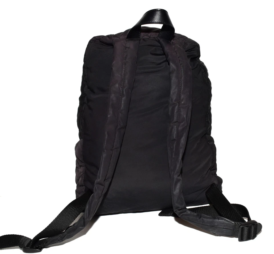 Marc Jacobs New York Black Quilted Backpack with Carrying Handle - Image 3 of 4