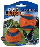 Chuckit Ultra Ball Small 5Cm 2Er Pack Spielzeug Spielball Hunde SchwimmfäHig Neu