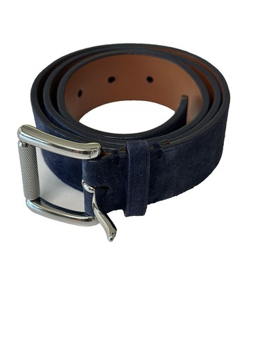 Lauren Ralph Lauren Purple Suede Leather Silver Rhinestone Buckle Belt Size‎ MED Lauren Ralph Lauren Purple Suede Leather Silver Rhinestone  main image 3