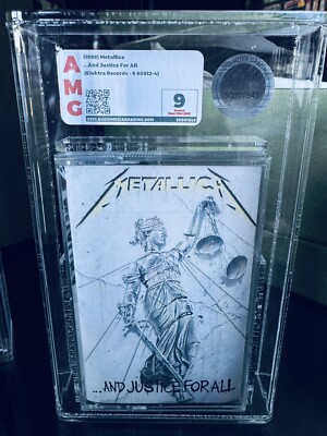 METALLICA And Justice All For Cassette ©1988 Elektra TRUE FIRST