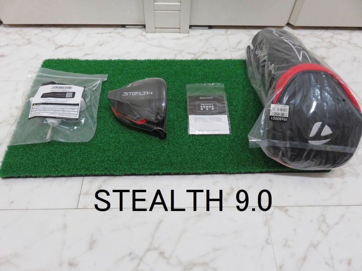 n*a様 TaylorMade Stealth ドライバー ヘッドカバー付き　9 TaylorMade STEALTH ドライバー ヘッドカバー付き - メルカリ