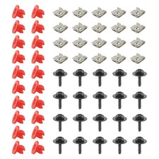 20 Sets T30 Engine Splash Shield Guard Undertray Cover Screws Bolt Nut For Ford 20 Sets T30 Engine Splash Shield Guard Undertray Cover Screws Bolt Nut For Ford