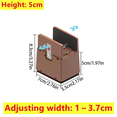 Moisture-proof Base Chair Feet Riser Furniture Heightening Leg Pad Chair - Picture 15 of 16