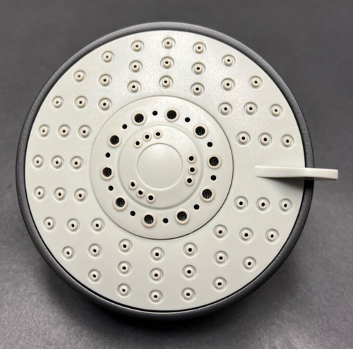 Cabezal de ducha contemporáneo Phylrich 3-454/040 de 3 funciones en negro mate - Imagen 1 de 24