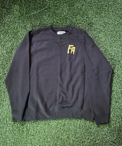 FuckingAwesome Sweatshirt Adult Medium Black Crew Neck Sweater Streetwear Mens