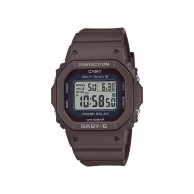 Casio Baby-G BGD-5650-5JF Matte Brown Radio Solar Quartz Watch New + Box & Paper
