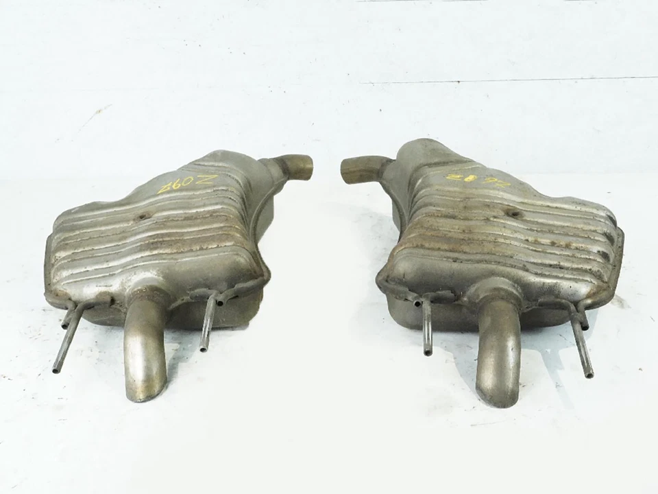 2007 - 2011 Mercedes Benz S Class W221 S550 Muffler Silencer Exhaust Rear Lh Rh - Image 2 of 4