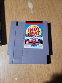 Danny Sullivan's Indy Heat - Nintendo NES *With Box* *No Manual* *Tested*
