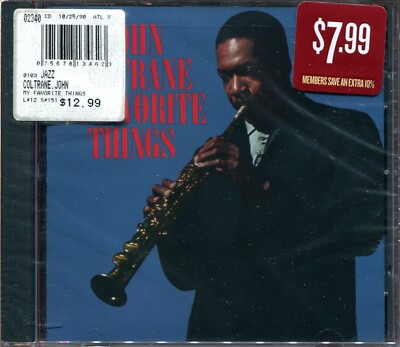 JOHN COLTRANE MY FAVORITE THINGS CD BRAND NEW FACTORY SEALED
