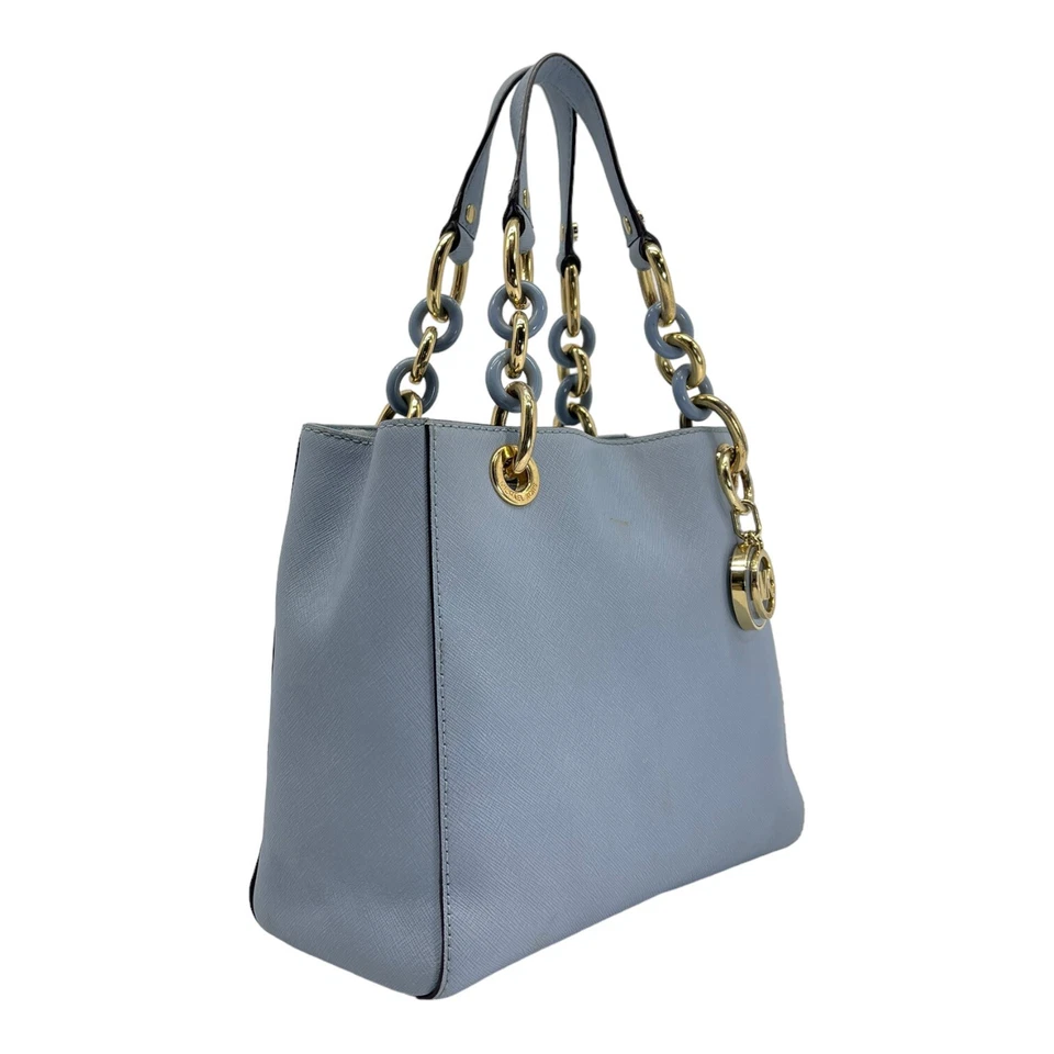 Bolso Bandolera Convertible MICHAEL KORS Cuero Saffiano CYNTHIA AZUL Foto 3 de 4