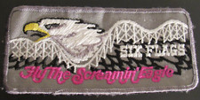 Montaña rusa de colección Six Flags St. Louis Iron On Patch Fly The Screamin' Eagle