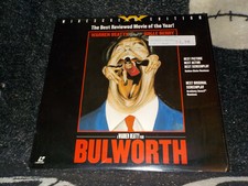 Bulworth Widescreen Laserdisc 1999 Release Warren Beatty Halle Berry Free Ship30