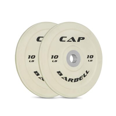 CAP Barbell Rubber Olympic Bumper Plate Multiple Options/Colors