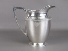 Vaso brocca argento placcato Oneida antico punzonato e numerato liberty 1930