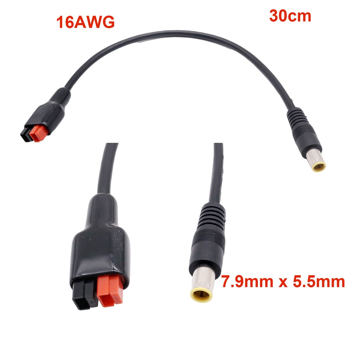 DC 7.9mm 8mm to Battery Power Adapter Cable for Solar Panel Goal