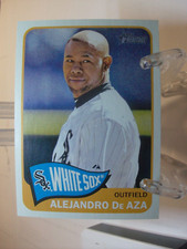 2014 Topps Heritage #129 - Alejandro De Aza - Chicago White Sox  14-186