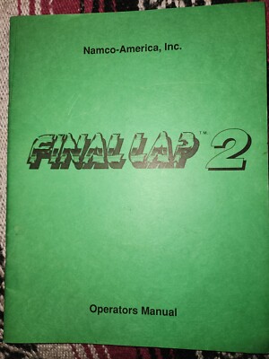 Final Lap 2 Manual Arcade Mamco