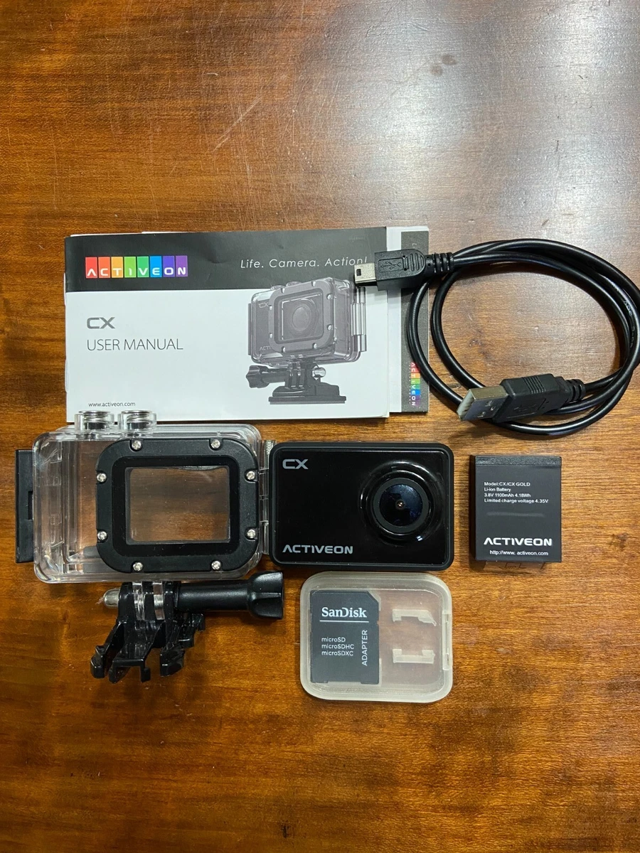 Caméra d'action AC-800W de MAGINON - Full HD - Wifi - HDMI - Étanche