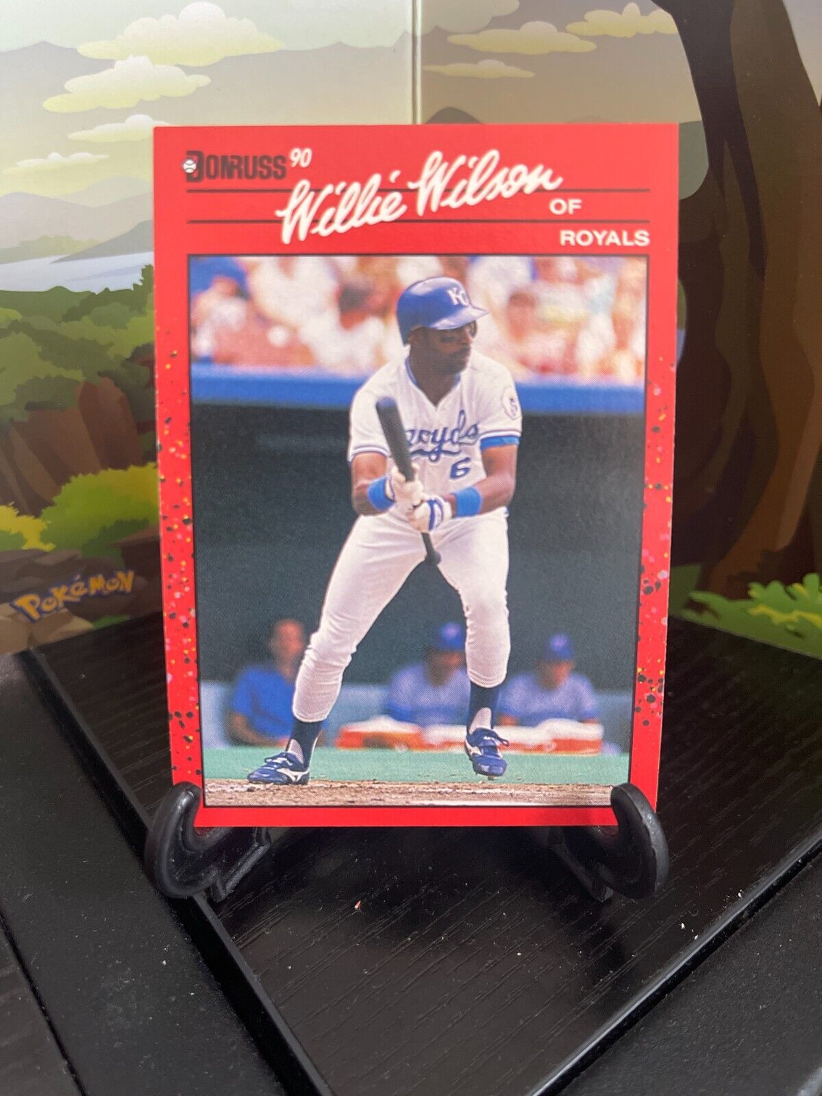 willie wilson baseball card value