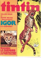 ▬► TINTIN N° 38 de 1980 Dossier le Guépard - Dave
