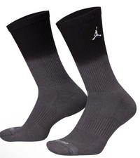 NWT Men  s Size 12-15 Nike Jordan Jumpman Indigo Black Gradient Socks HJ2446 010