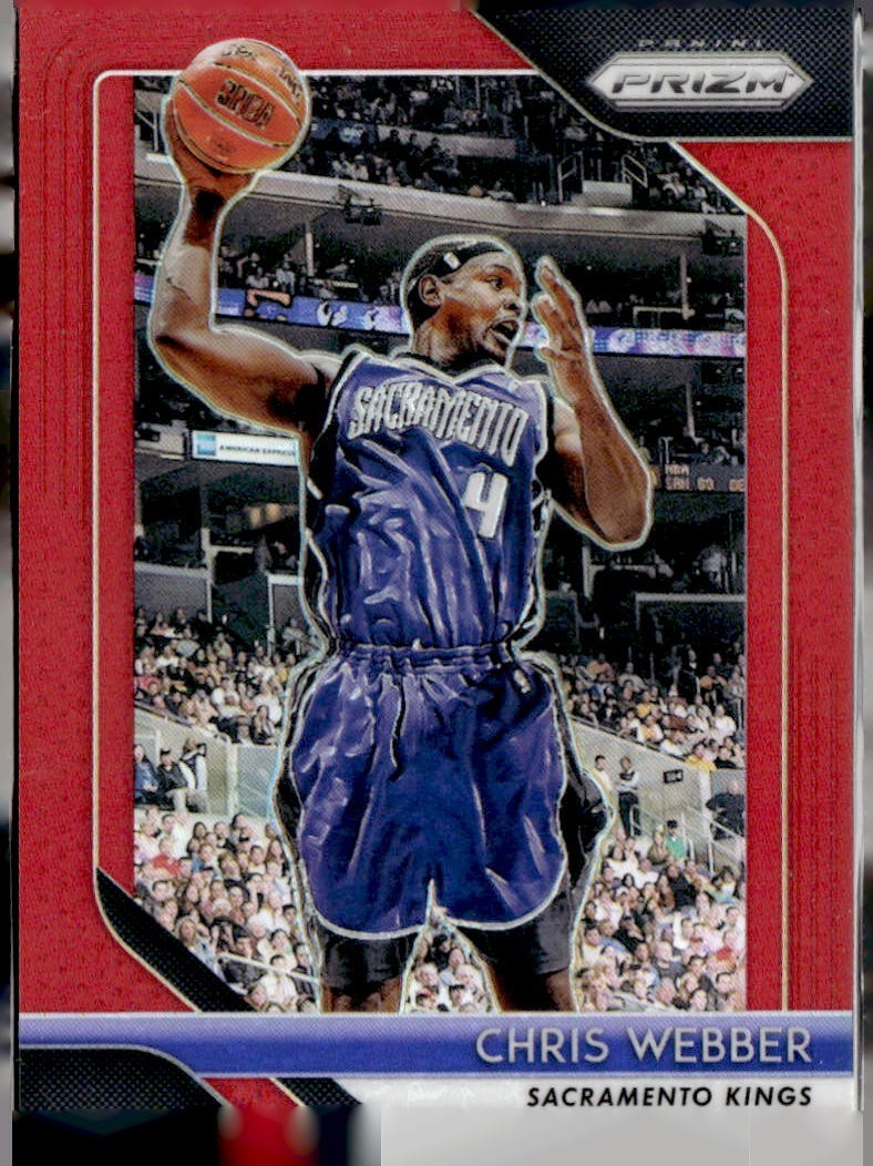 2018-19 Panini Prizm Chris Webber Red Prizm /299