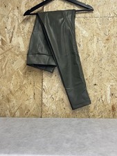 legging femme Simili Cuir  Vert Kaki Taille 44