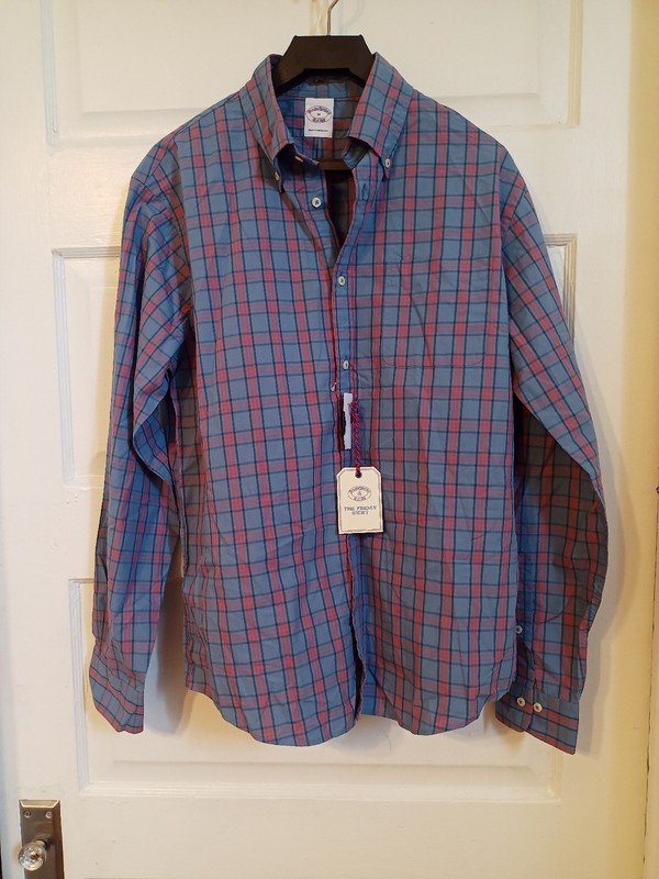 BNWT, Brooks Brothers "The Friday Shirt", Medium, 100% Cotton