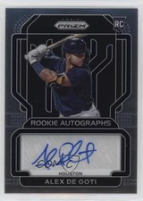 2022 Panini Prizm Rookie Auto Alex De Goti #RA-AG Auto 0s55