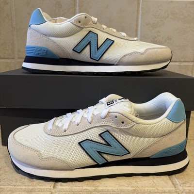 New Balance Classic 515 Shoes (Size Men s 7/Women s 8.5) Sneakers White/Blue NIB