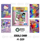 Panini Hello Kitty and friends Trading Cards - Choose Cards 1-209