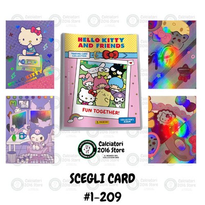 Panini Hello Kitty and friends Trading Cards - Choose Cards 1-209