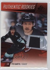 2023-24 Upper Deck SP Game Used Authentic Rookies Jersey Tye Kartye #237 13dl