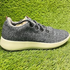 Allbirds Wool Runners Mizzles Womens Size 10 Gray White Athletic Shoes Sneakers
